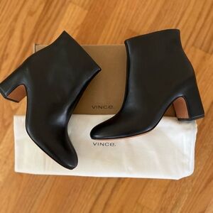 NEW! Vince Terri Black Ankle Booties